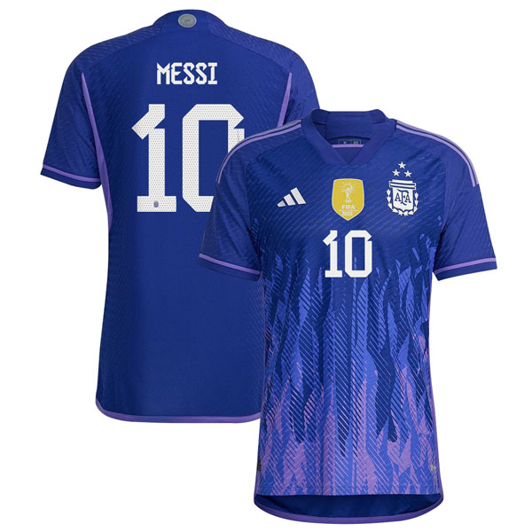 3 Estrellas Tailandia Camiseta Argentina 2ª Messi 2022 2023